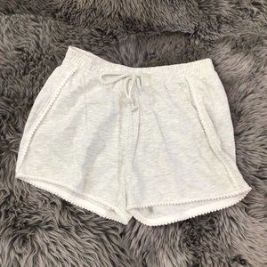 Manguun | Girls Pull On Shorts | Light Grey | Large